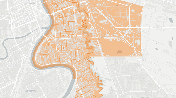2023 St. Boniface poll map