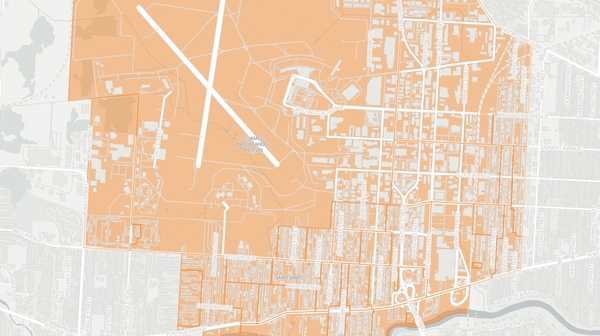 2023 St. James poll map
