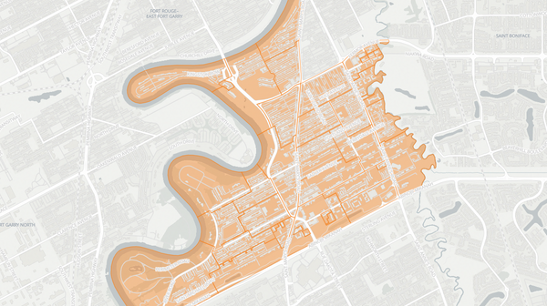 2023 St. Vital poll map
