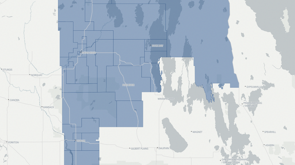 2023 Swan River poll map