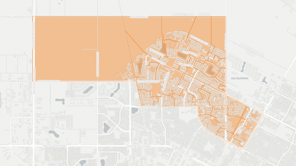 2023 The Maples poll map