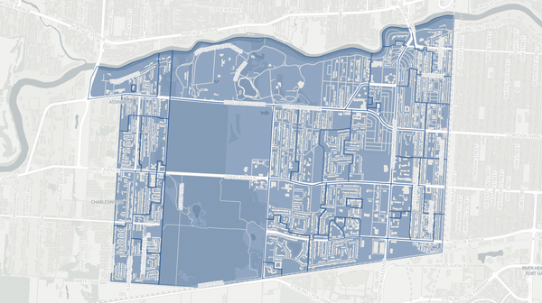 2023 Tuxedo poll map