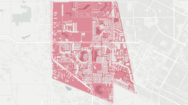 2023 Tyndall Park poll map