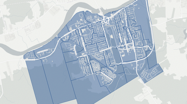 2018 Riverview poll map
