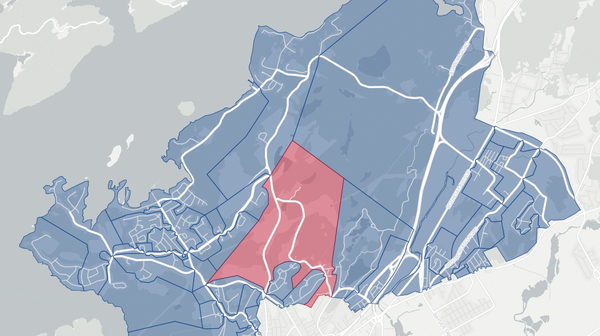 2018 Portland-Simonds poll map