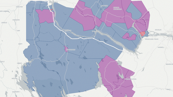 2018 Carleton-York poll map