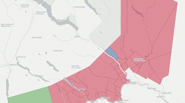 2018 Madawaska Les Lacs-Edmundston poll map