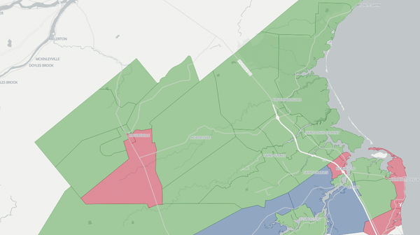 2020 Kent North poll map