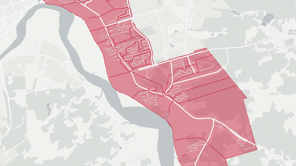 2020 Dieppe poll map