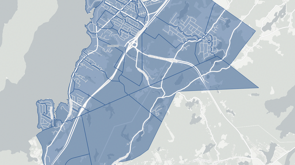 2020 Rothesay poll map