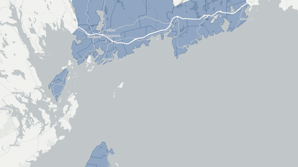 2020 Fundy-The Isles-Saint John West poll map