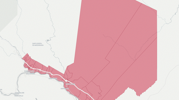 2020 Edmundston-Madawaska Centre poll map