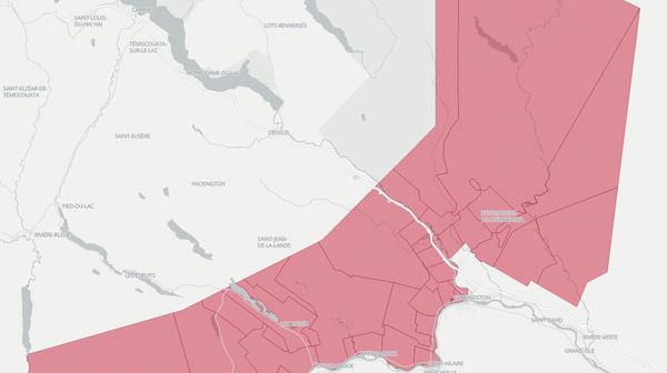 2020 Madawaska Les Lacs-Edmundston poll map