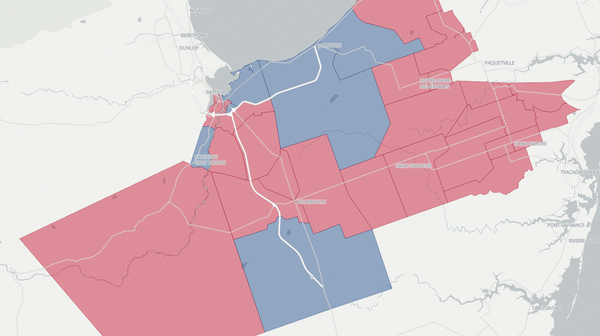 2020 Bathurst East-Nepisiguit-Saint-Isidore poll map