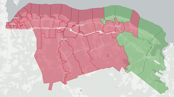 2024 Shediac-Beaubassin-Cap-Pelé poll map