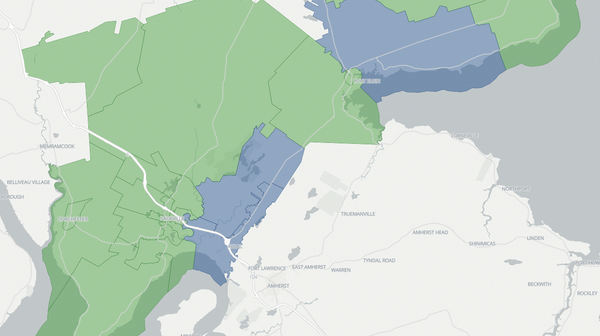 2024 Memramcook-Tantramar poll map