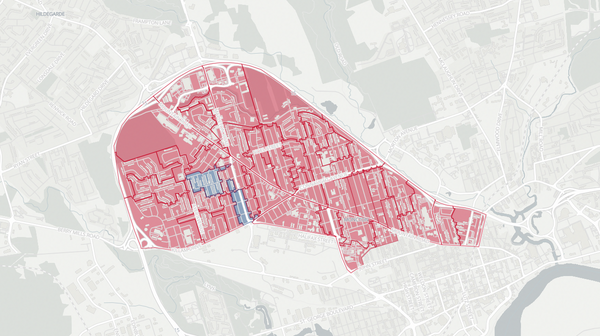 2024 Moncton Centre poll map