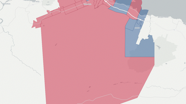 2024 Campbellton-Dalhousie poll map