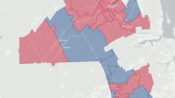 2024 Moncton Southwest poll map