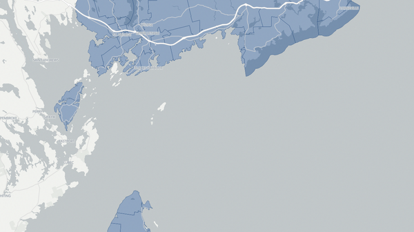 2024 Fundy-The Isles-Saint John West poll map