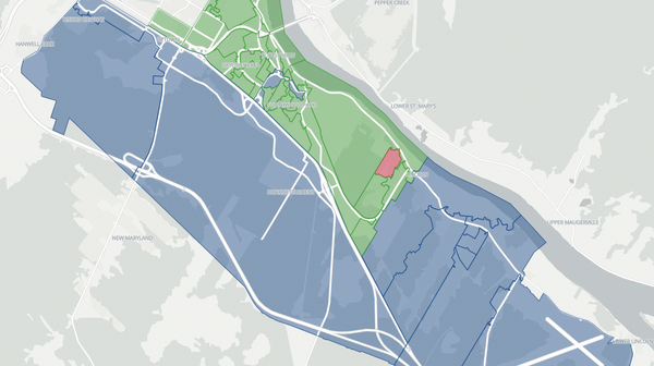 2024 New Maryland-Sunbury poll map