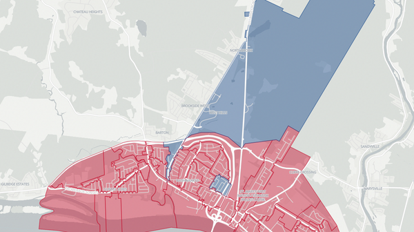 2024 Fredericton North poll map