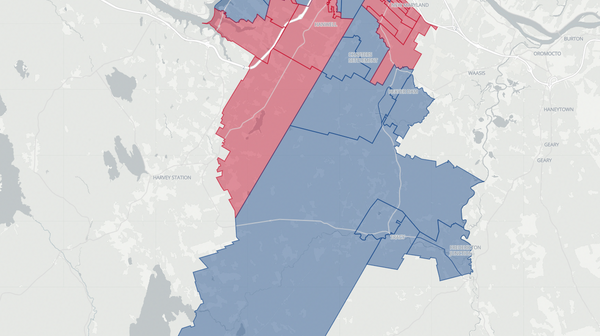 2024 Fredericton West-Hanwell poll map