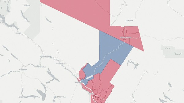 2024 Victoria-La Vallée poll map