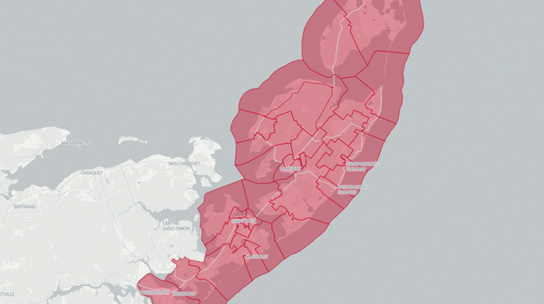 2024 Shippagan-Lamèque-Miscou poll map