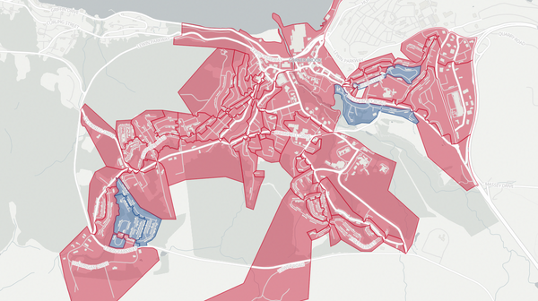 2019 Corner Brook poll map