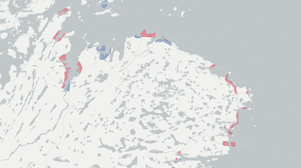 2019 Fogo Island - Cape Freels poll map