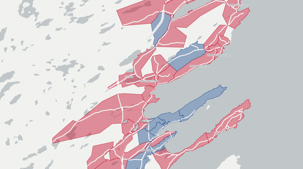 2019 Harbour Grace - Port de Grave poll map