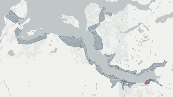 2019 Humber - Bay of Islands poll map