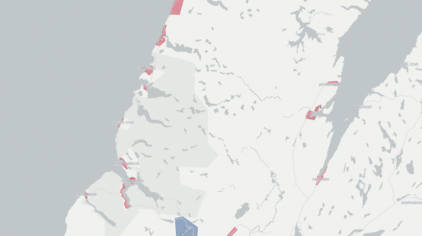 2019 Humber - Gros Morne poll map