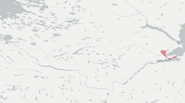 2019 Lake Melville poll map