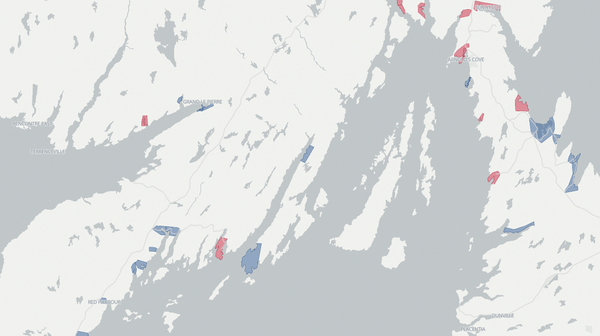 2019 Placentia West - Bellevue poll map