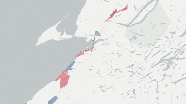 2019 St. George's - Humber poll map