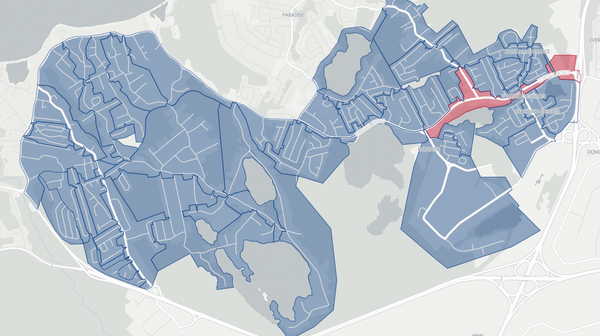 2019 Topsail - Paradise poll map