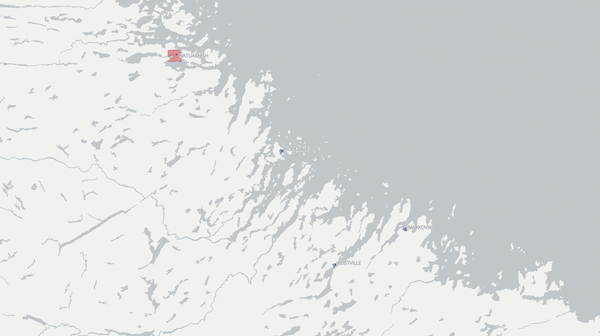 2019 Torngat Mountains poll map