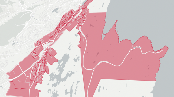 2019 Waterford Valley poll map