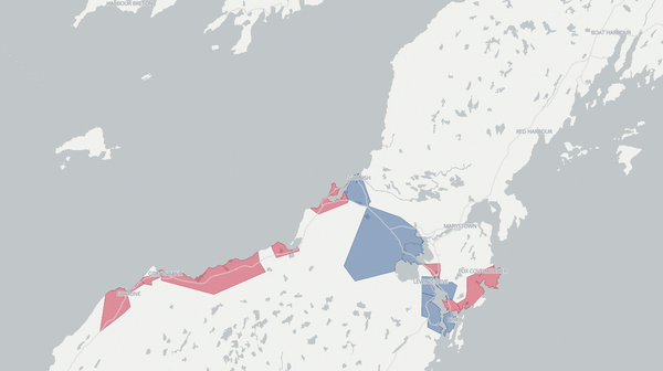 2019 Burin - Grand Bank poll map