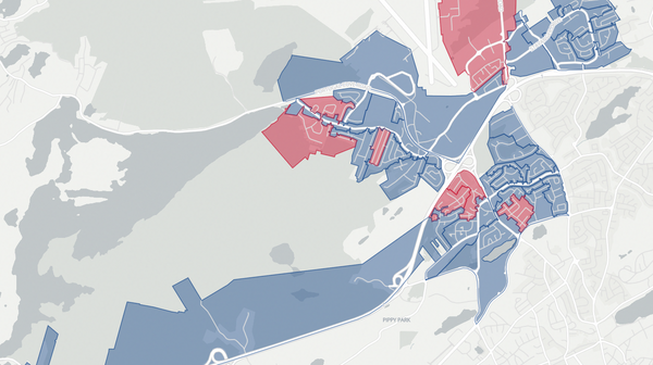 2019 Windsor Lake poll map
