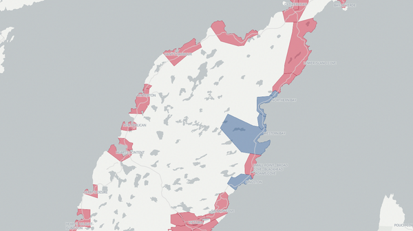 2019 Carbonear - Trinity - Bay de Verde poll map