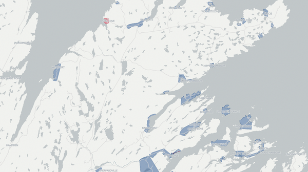 2025 Baie Verte - Green Bay poll map