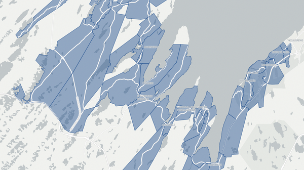 2025 Harbour Main poll map