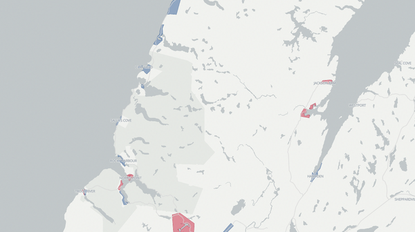 2025 Humber - Gros Morne poll map