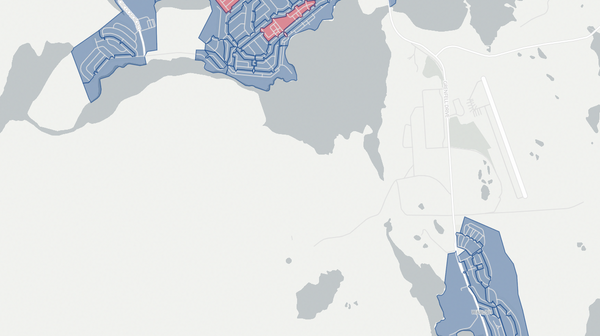 2025 Labrador West poll map