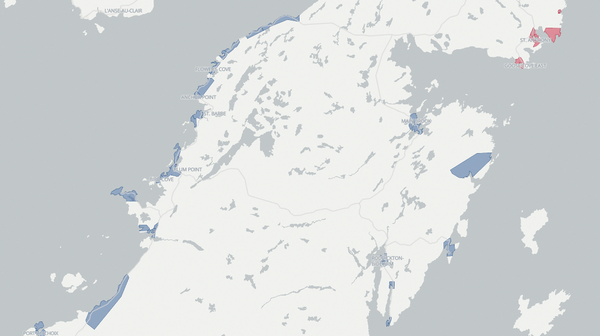 2025 St. Barbe - L'Anse aux Meadows poll map