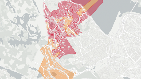 2021 Clayton Park West poll map
