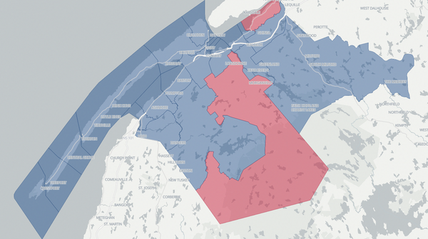 2021 Digby-Annapolis poll map